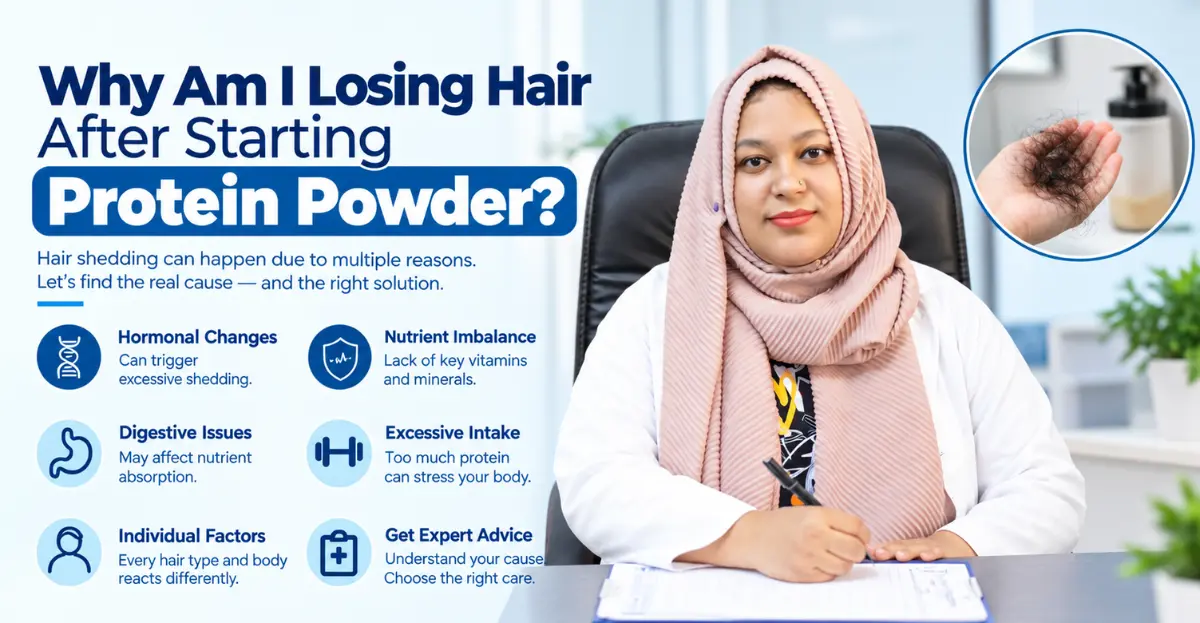 Why Am I Losing Hair After Starting Protein Powder