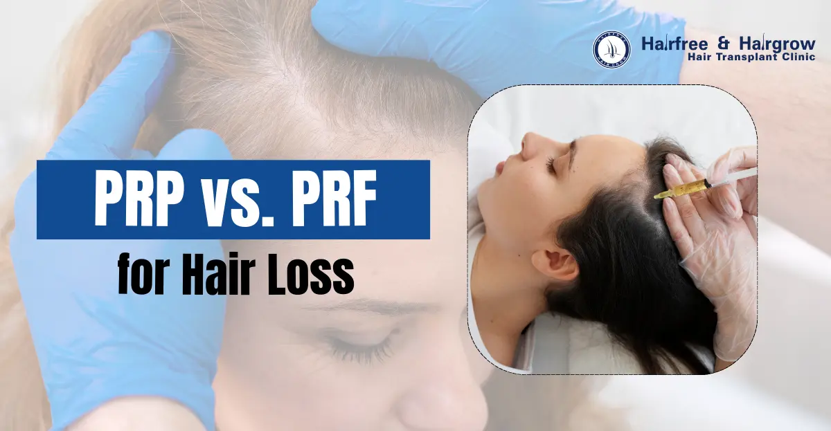 PRP vs PRF for Hair Loss