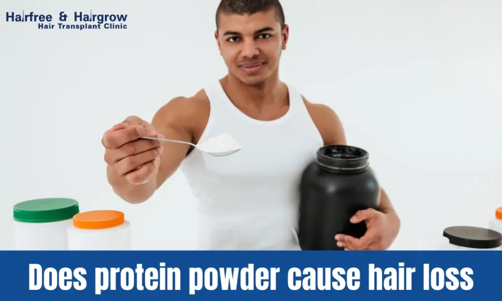 protein powder cause hair loss