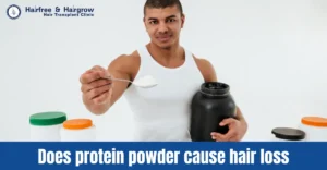 protein powder cause hair loss