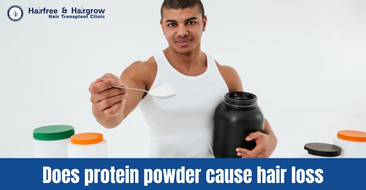 protein powder cause hair loss