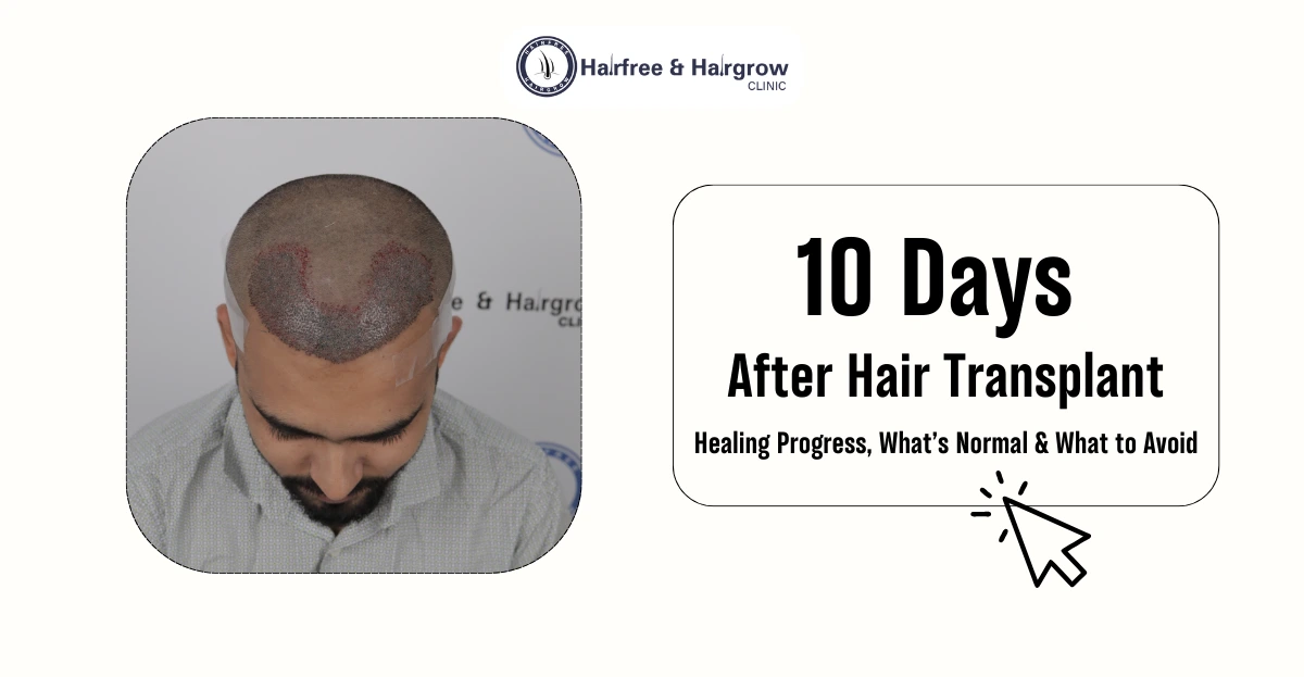 10 Days After Hair Transplant