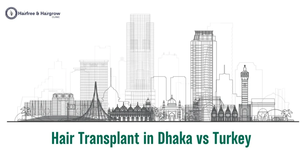 Hair Transplant in Dhaka vs Turkey