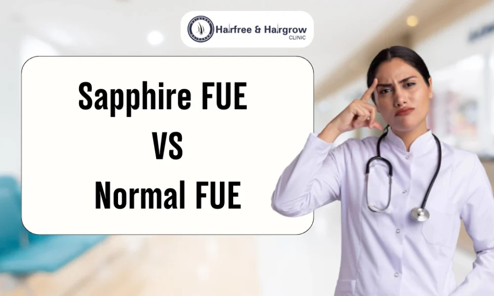 Sapphire FUE vs Normal FUE
