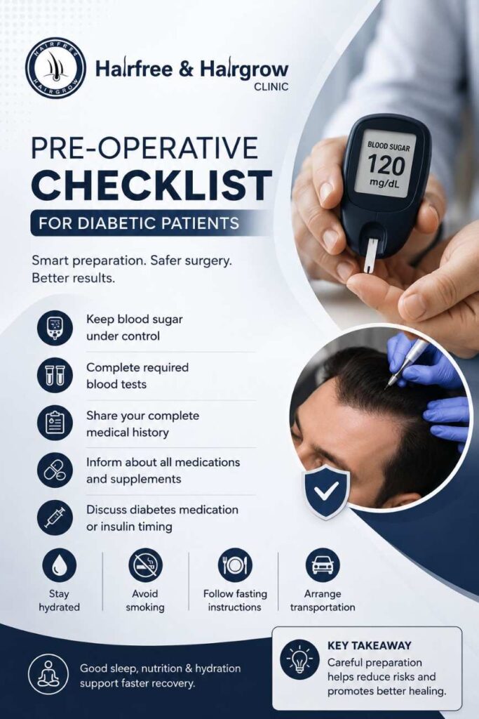 Pre-operative Checklist for Diabetic Patients