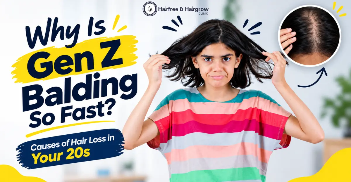 Why Is Gen Z Balding So Fast Causes of Hair Loss in Your 20s